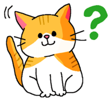 Cat Standing ear of cat and lop-eared sticker #6373272