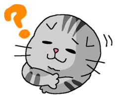 Cat Standing ear of cat and lop-eared sticker #6373282