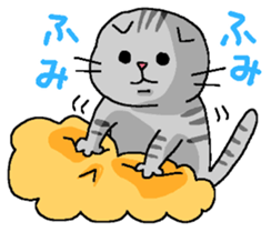 Cat Standing ear of cat and lop-eared sticker #6373284