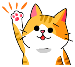 Cat Standing ear of cat and lop-eared sticker #6373304