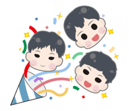 Not one!Nor two!We are three! .2 sticker #6373364