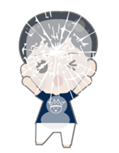 Not one!Nor two!We are three! .2 sticker #6373370