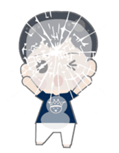 Not one!Nor two!We are three! .2 sticker #6373370