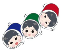 Not one!Nor two!We are three! .2 sticker #6373372