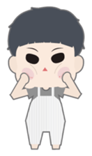 Not one!Nor two!We are three! .2 sticker #6373375