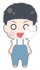 Not one!Nor two!We are three! .2 sticker #6373387