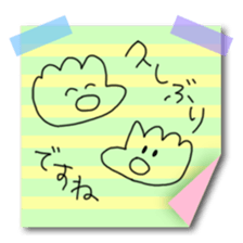 Masking tape and notes sticker #6373434