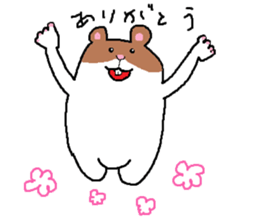 hamsterImasu. sticker #6373476