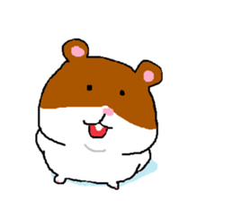 hamsterImasu. sticker #6373505