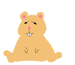 hamsterImasu. sticker #6373509