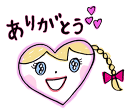 Japanese kawaii lady sticker #6373648