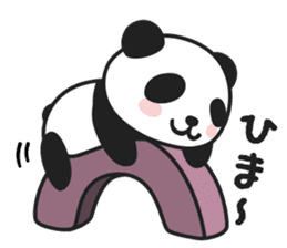 Everyday Lazy Panda sticker #6373678