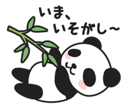 Everyday Lazy Panda sticker #6373685