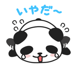 Everyday Lazy Panda sticker #6373702