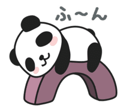 Everyday Lazy Panda sticker #6373704