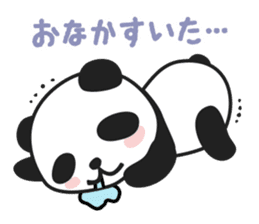 Everyday Lazy Panda sticker #6373708