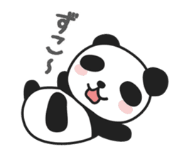 Everyday Lazy Panda sticker #6373710