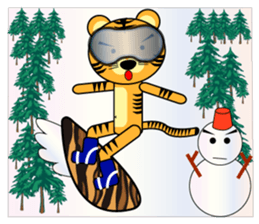 I am Toraji Vol.2 Ver.Holiday sticker #6373899