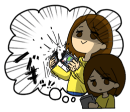 In Yukiko's mind. sticker #6374517