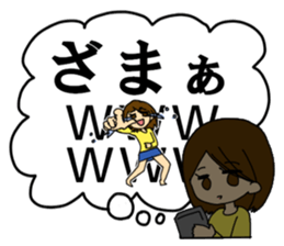 In Yukiko's mind. sticker #6374536