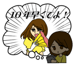 In Yukiko's mind. sticker #6374541