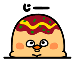 octopus ball sparrow 2 sticker #6374714