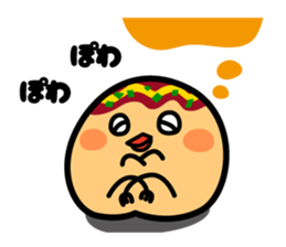 octopus ball sparrow 2 sticker #6374717