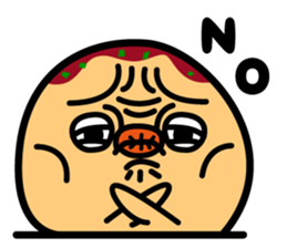 octopus ball sparrow 2 sticker #6374720