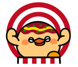 octopus ball sparrow 2 sticker #6374725