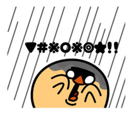 octopus ball sparrow 2 sticker #6374727