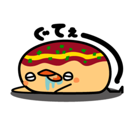 octopus ball sparrow 2 sticker #6374733