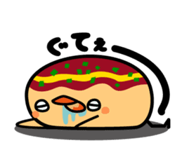 octopus ball sparrow 2 sticker #6374733