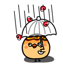 octopus ball sparrow 2 sticker #6374737