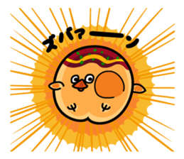 octopus ball sparrow 2 sticker #6374744