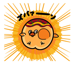 octopus ball sparrow 2 sticker #6374744