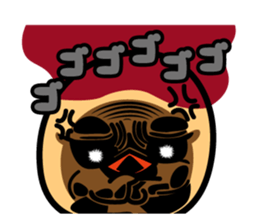 octopus ball sparrow 2 sticker #6374747