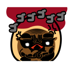 octopus ball sparrow 2 sticker #6374747