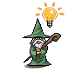 Pixel art stickers sticker #6374845