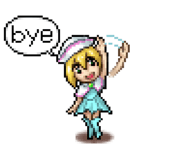 Pixel art stickers sticker #6374851