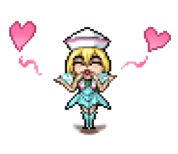 Pixel art stickers sticker #6374865