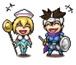 Pixel art stickers sticker #6374866