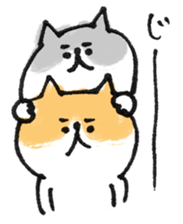 Cat with an eyebrow sticker #6374923