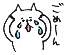 Cat with an eyebrow sticker #6374931