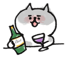 Cat with an eyebrow sticker #6374932