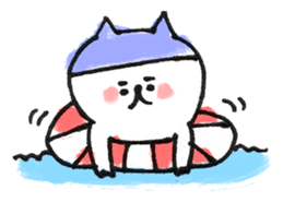 Cat with an eyebrow sticker #6374950