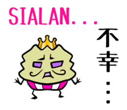 KING DURIAN III -Indonesian N' Japanese- sticker #6375033