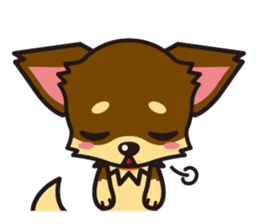 Cute Chihuahuas sticker sticker #6375547