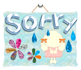 toy poodle "LUNLUN"4 sticker #6375877