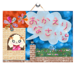 toy poodle "LUNLUN"4 sticker #6375895