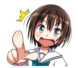 sticker of moe moe schoolgirl vol2 sticker #6375997